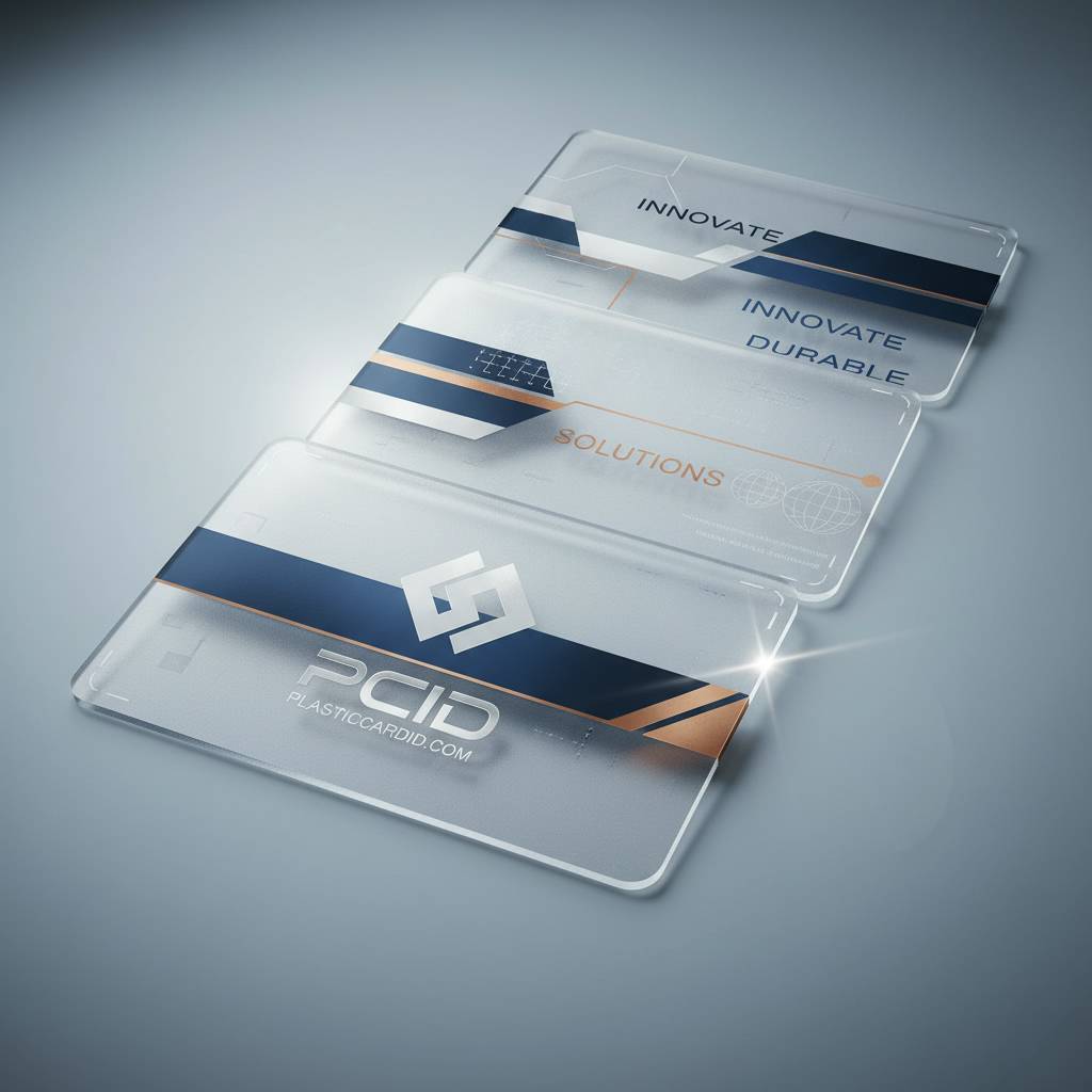 Clear Plastic Business Cards: Premium Materials and Distinctive Finish
