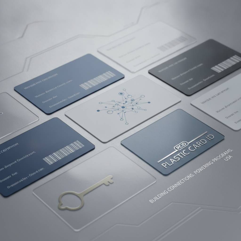 Plastic Library Cards