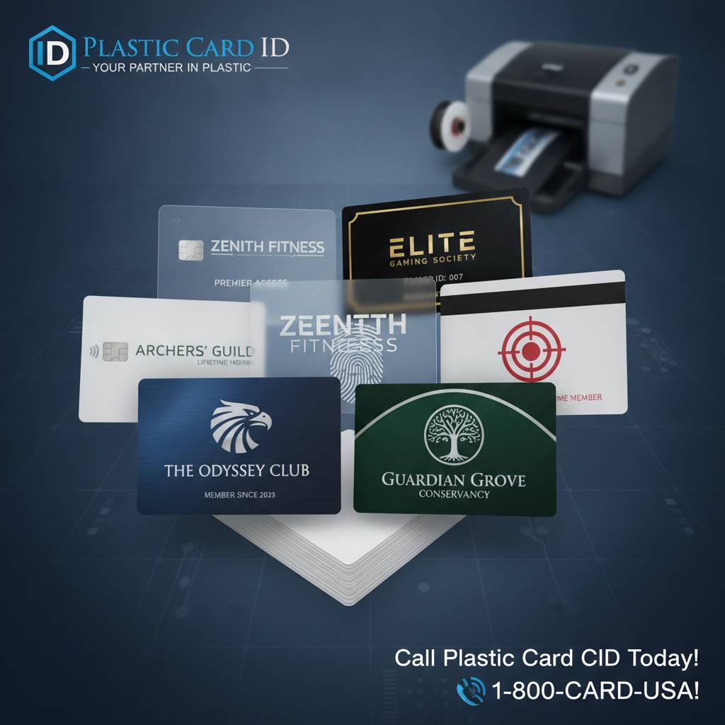 Get Started with Your Custom Membership Cards Today - Call Plastic Card ID