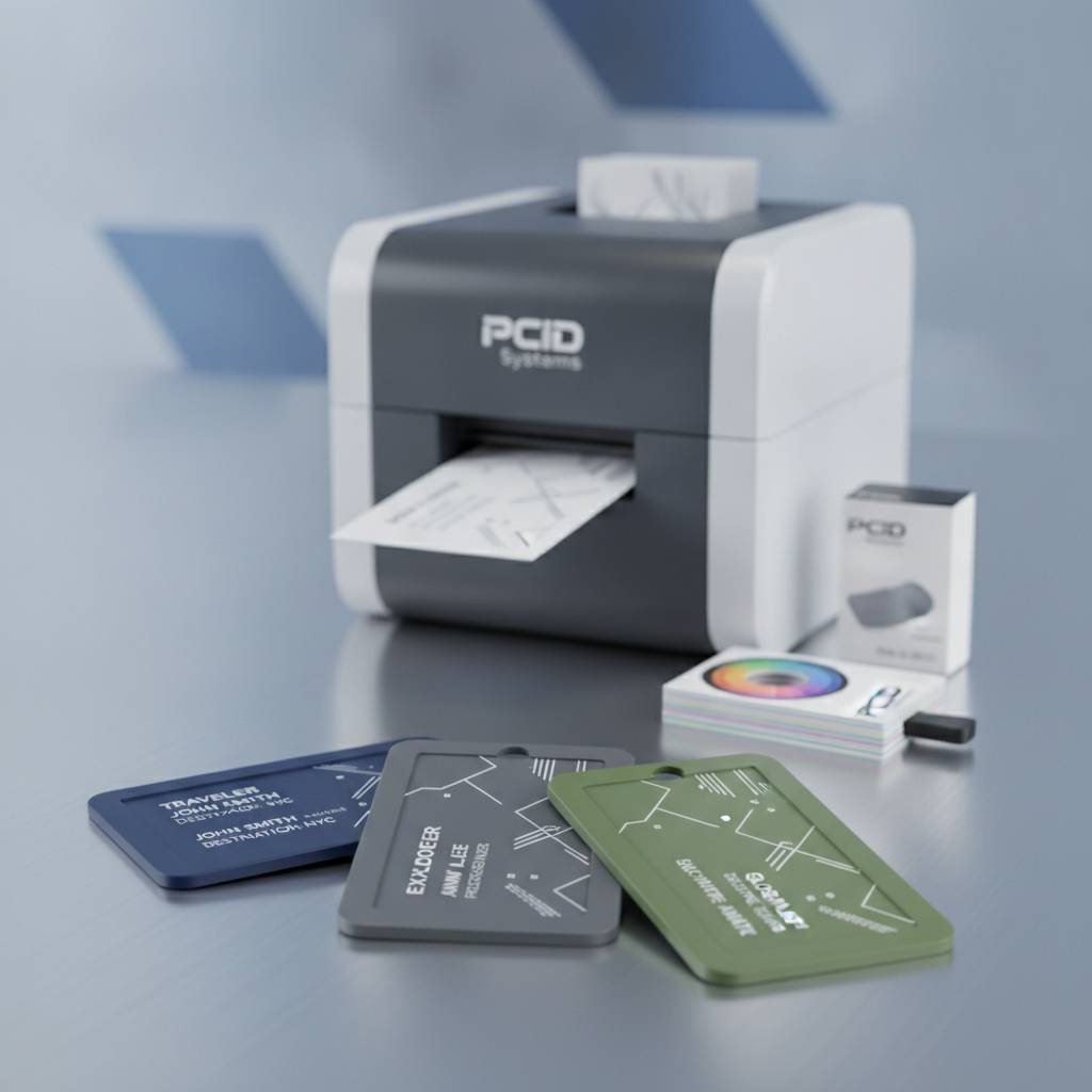 Card Printers and Supplies for In-House Custom Tag Printing