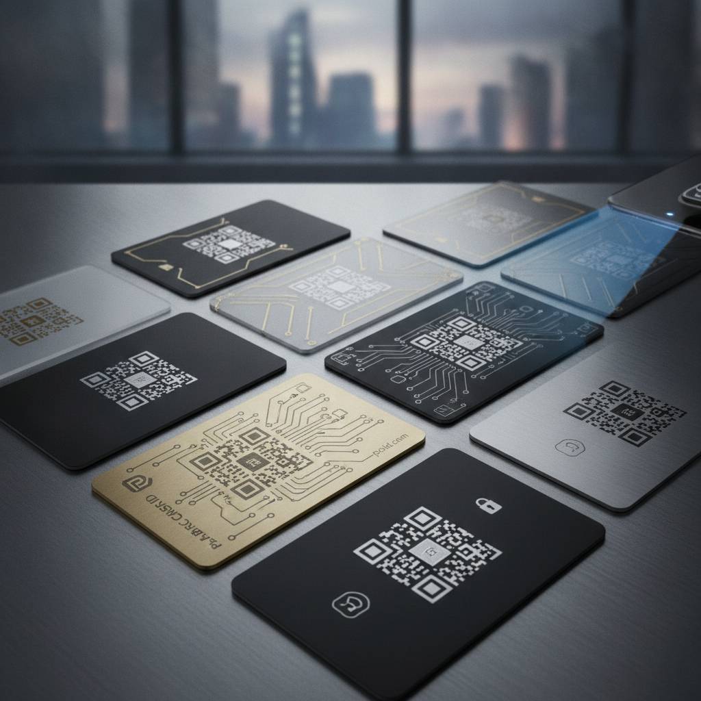 Specialty and Luxury QR Code Cards for Premium Brands