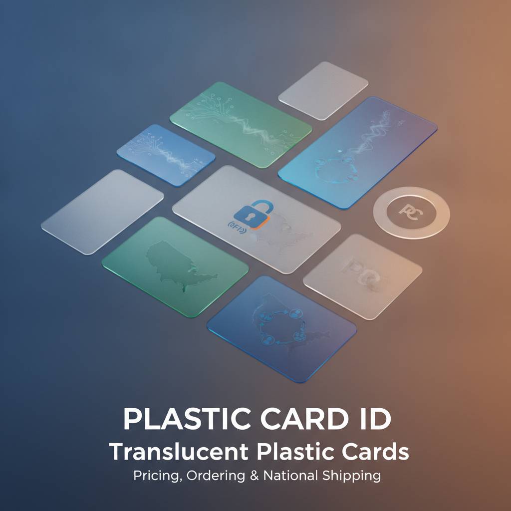 Plastic Card ID Pricing, Ordering, and National Shipping