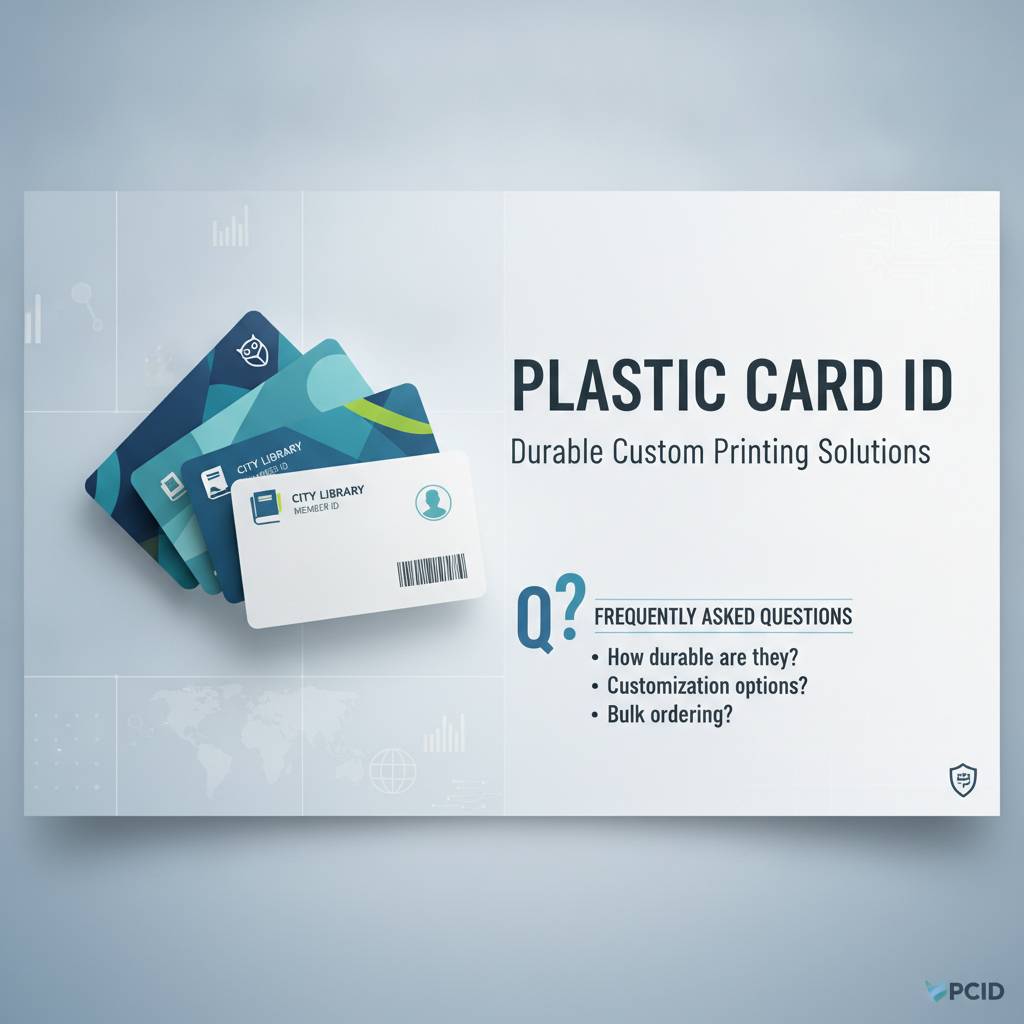 Frequently Asked Questions About Plastic Library Cards